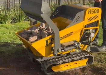 Carrinho de Motor para Transporte Carregamento de Materiais